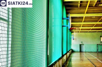 Siatki Kutno - Siatki zabezpieczające na hale sportowe - zabezpieczenie wyposażenia w hali sportowej dla terenów Kutna