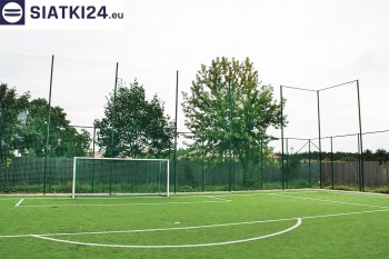 Siatki Kutno - Tu zabezpieczysz ogrodzenie boiska w siatki; siatki polipropylenowe na ogrodzenia boisk. dla terenów Kutna
