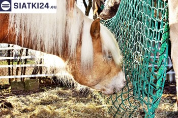 Siatki Kutno - Worek na siano dla koni - siatka oczko 4,5cm gr.3mm dla terenów Kutna